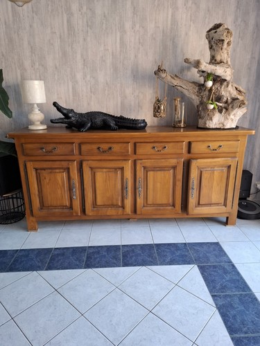 Buffet bas bahut orme - bas, massif