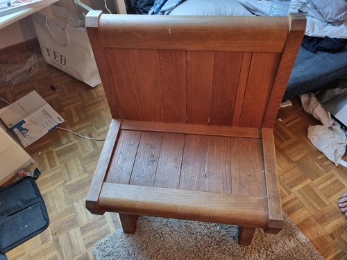 Banc orme massif huilé - banc,