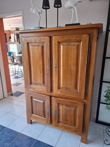 Meuble bois massif orme - tv,